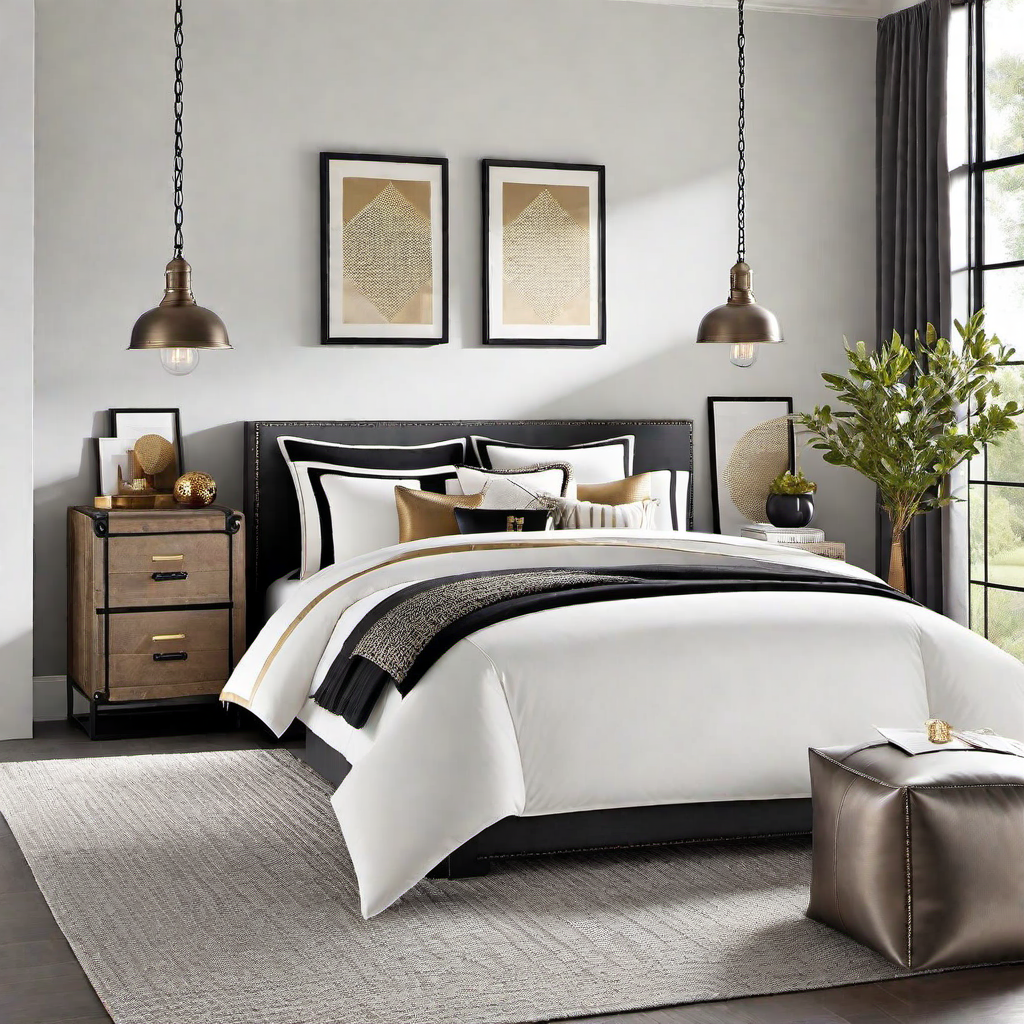 Industrial Color Palette: Neutral Tones and Metals