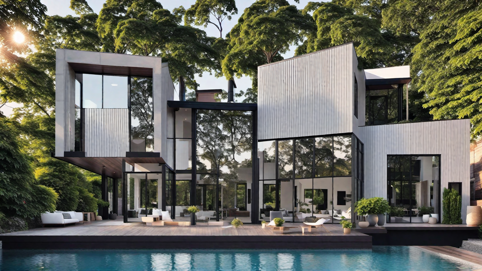 Floating Architecture: Contemporary Home on Stilts