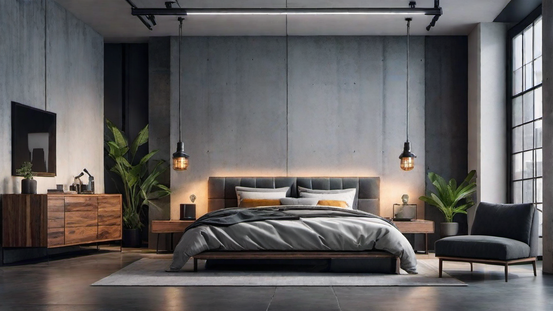 Adding Warmth: Wood and Metal Combination