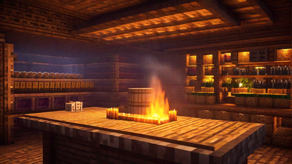 How To Create A Brewing Stand In Minecraft