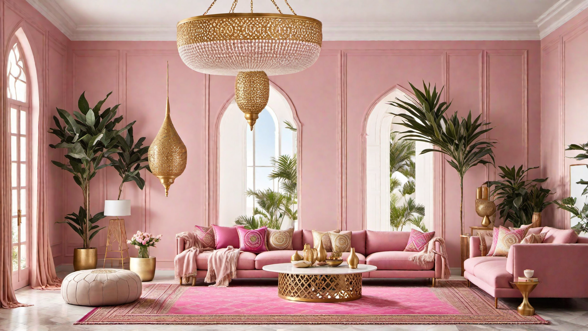 Global Influence: Pink Moroccan Textiles