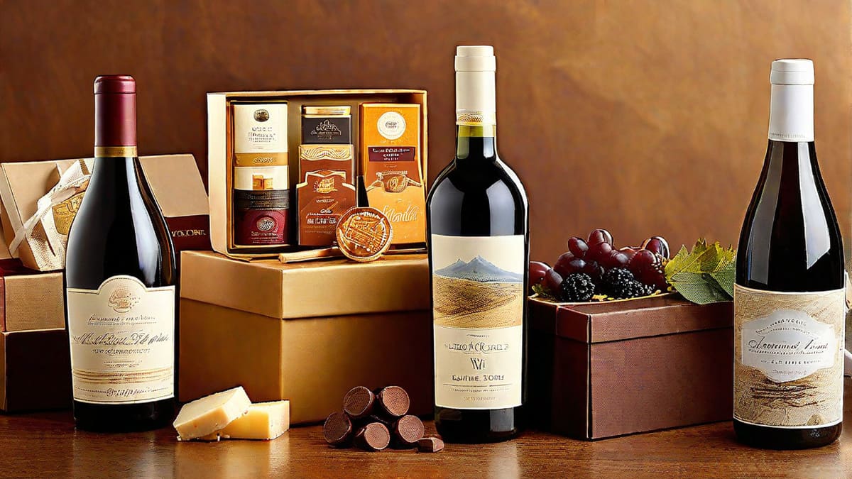 Do It Yourself Diy Wine Gift Baskets