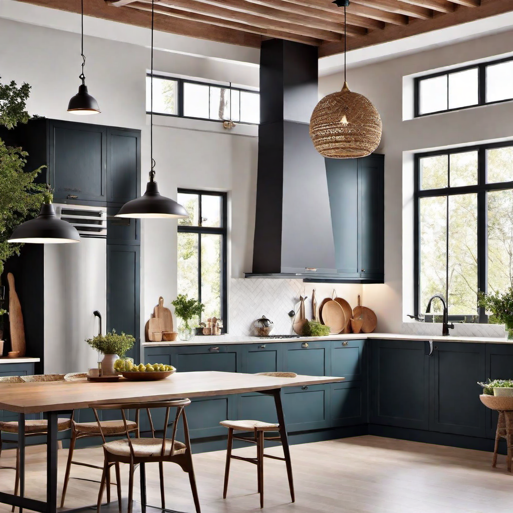 33. Mix and Match: Eclectic Decor in Scandinavian Kitchen Design Ideas