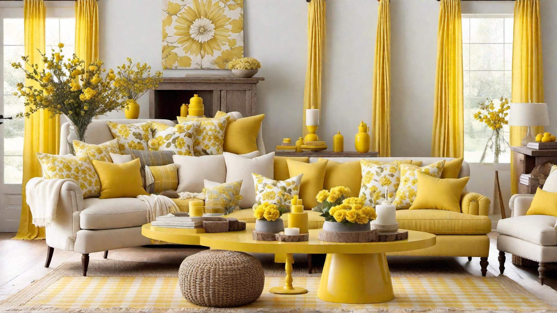 Farmhouse Feels: Yellow Rustic Home Accents