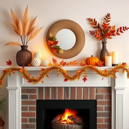Fireplace Styling Ideas for a Cozy Autumn Ambiance