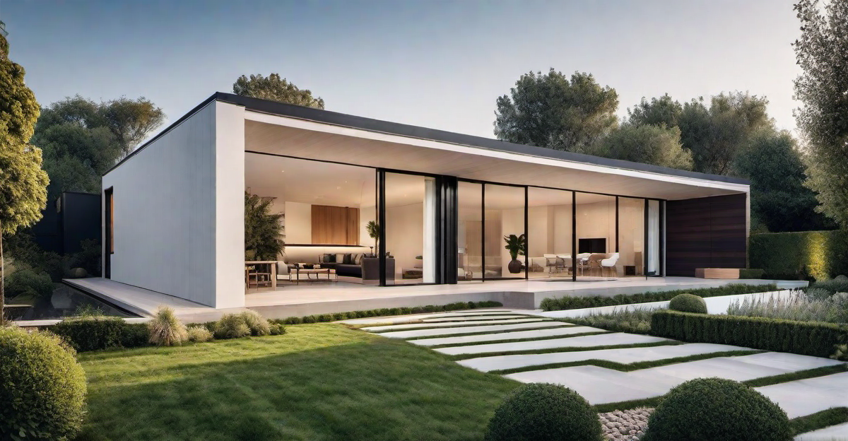 Minimalist Elegance: Streamlined Aesthetics in Garden House Design