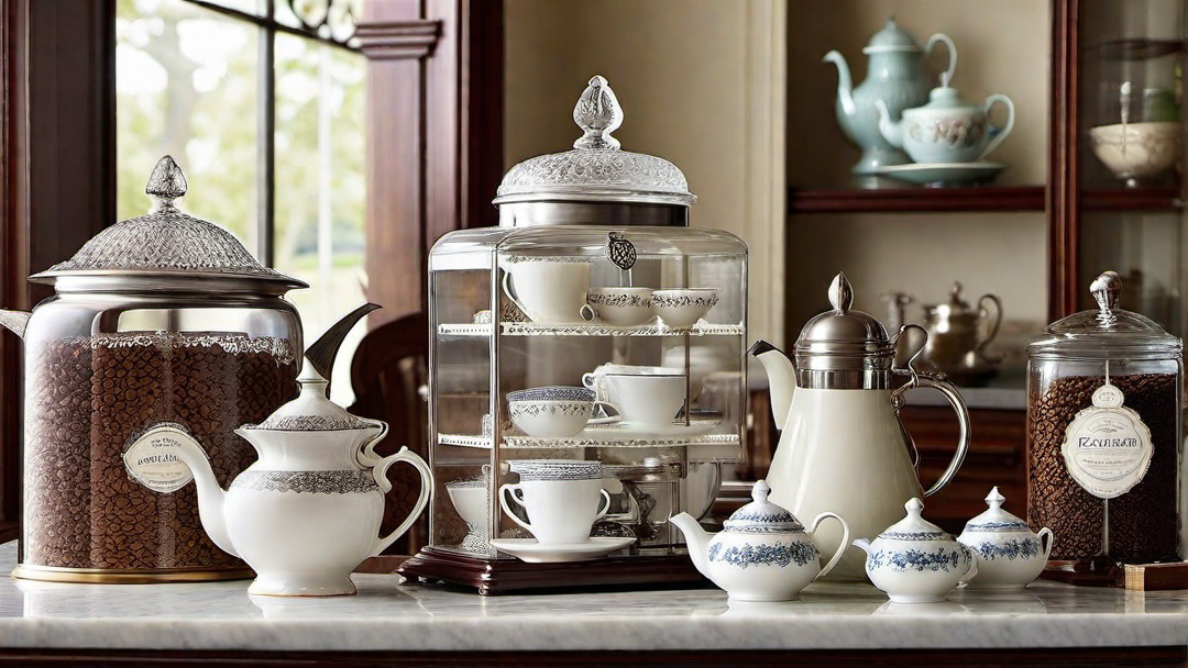 Artisanal Tea and Coffee Station