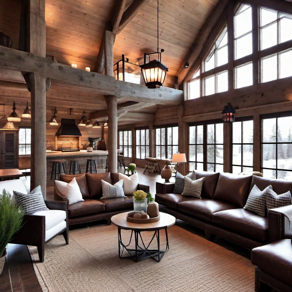 Traditional Touches: Rustic Decor in Log Cabins