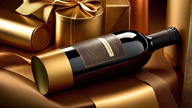 How To Wrap A Wine Bottle For A Gift
