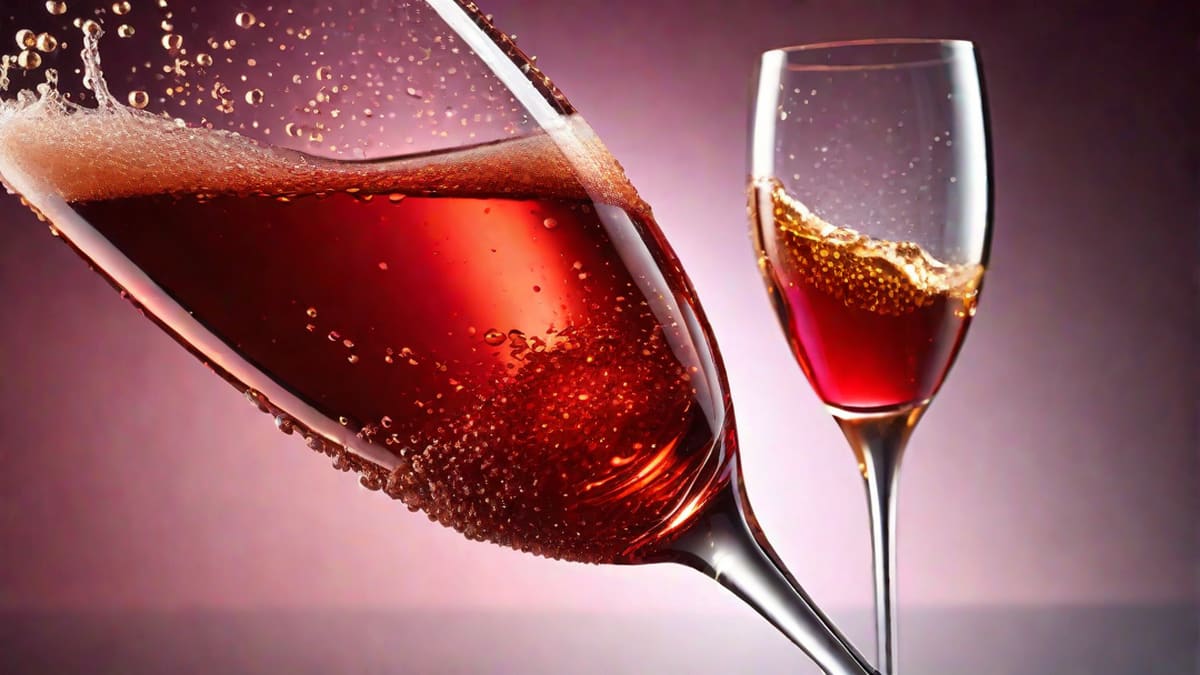 Is There Red Champagne