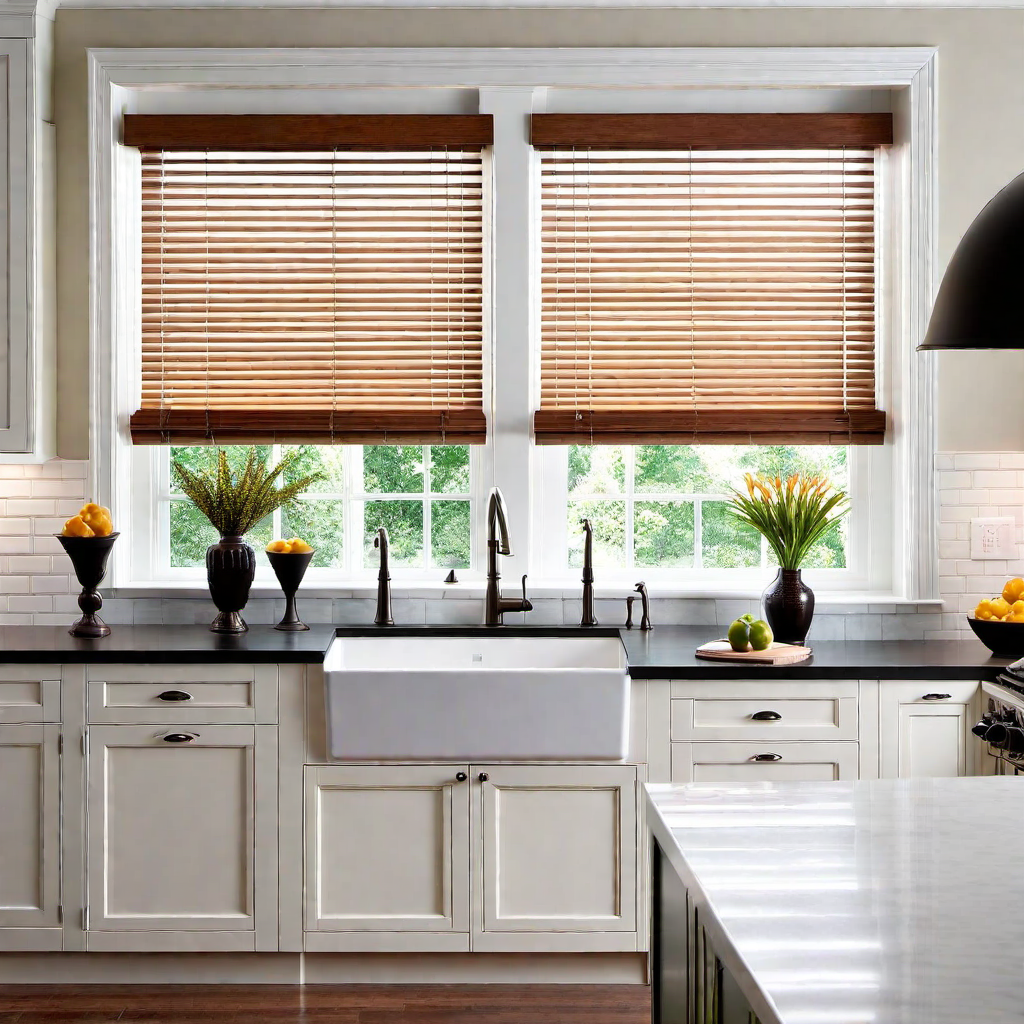 Craftsman Kitchen Window Treatments: Blending Style and Function