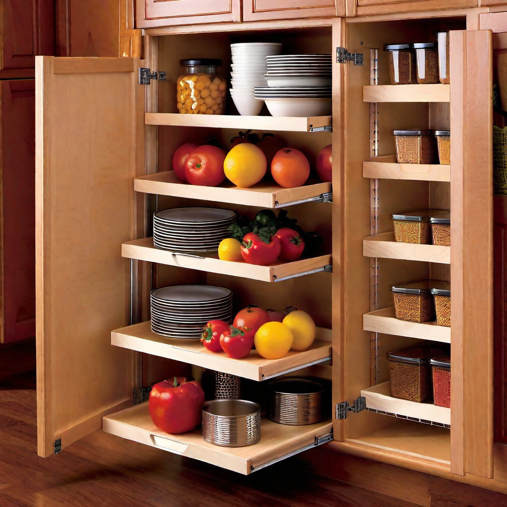 Nested Container Sets: Compact Storage Solution for Pantry