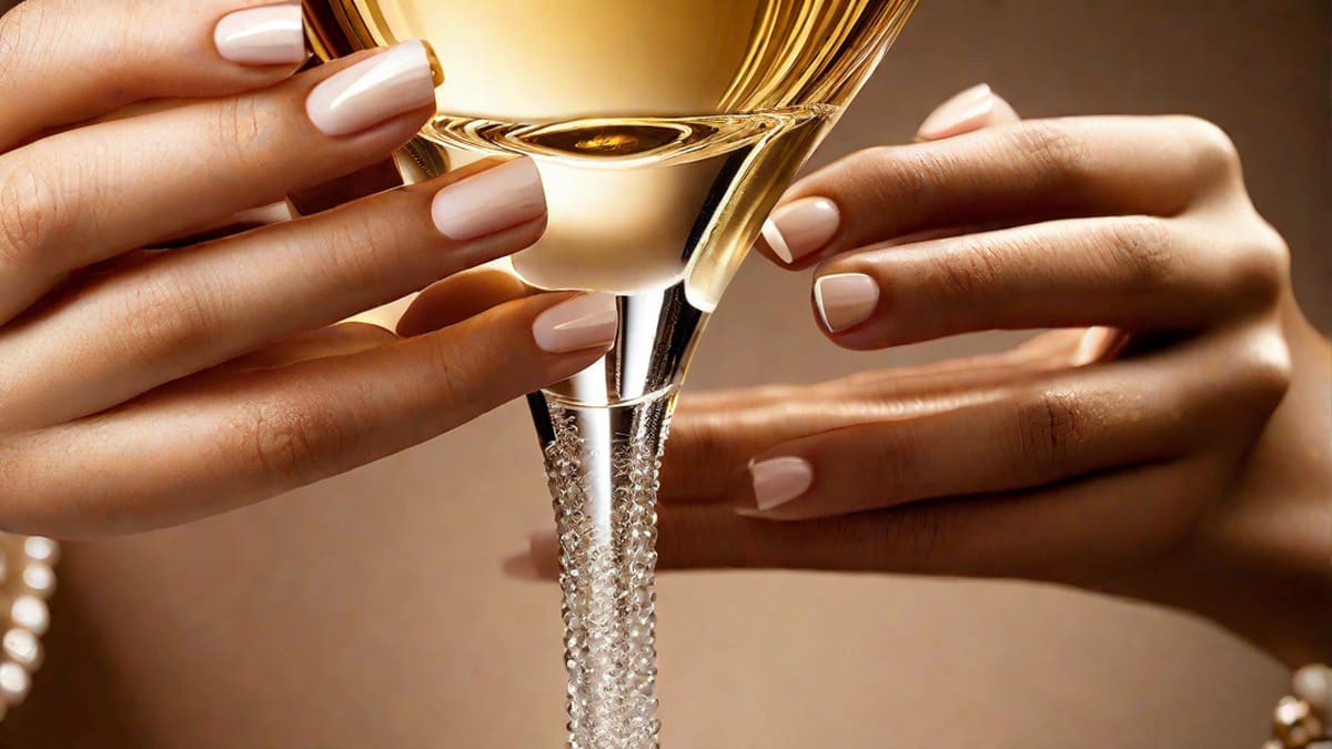 How To Hold Champagne Flute