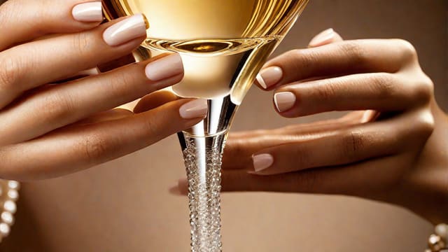 How To Hold Champagne Flute