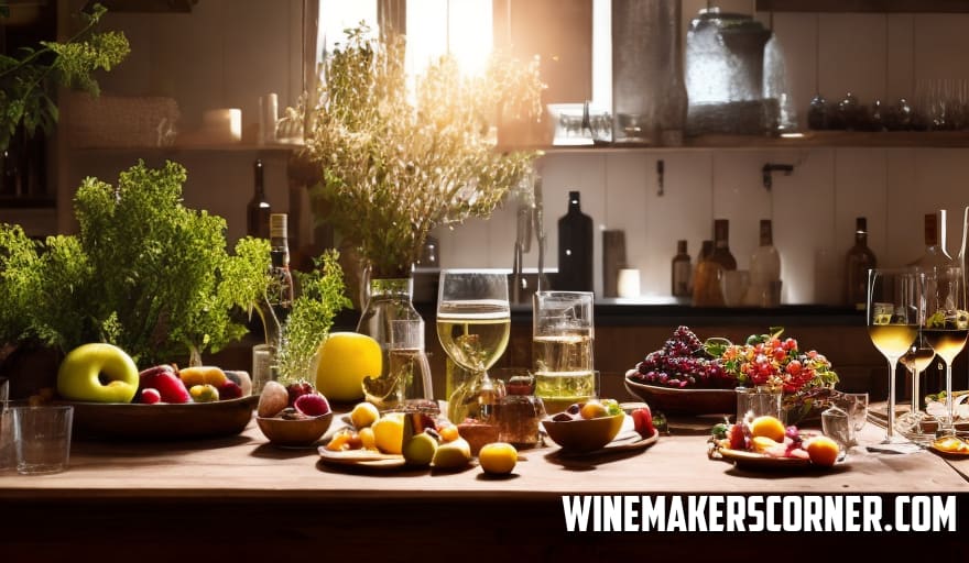 Blending Homemade Wines