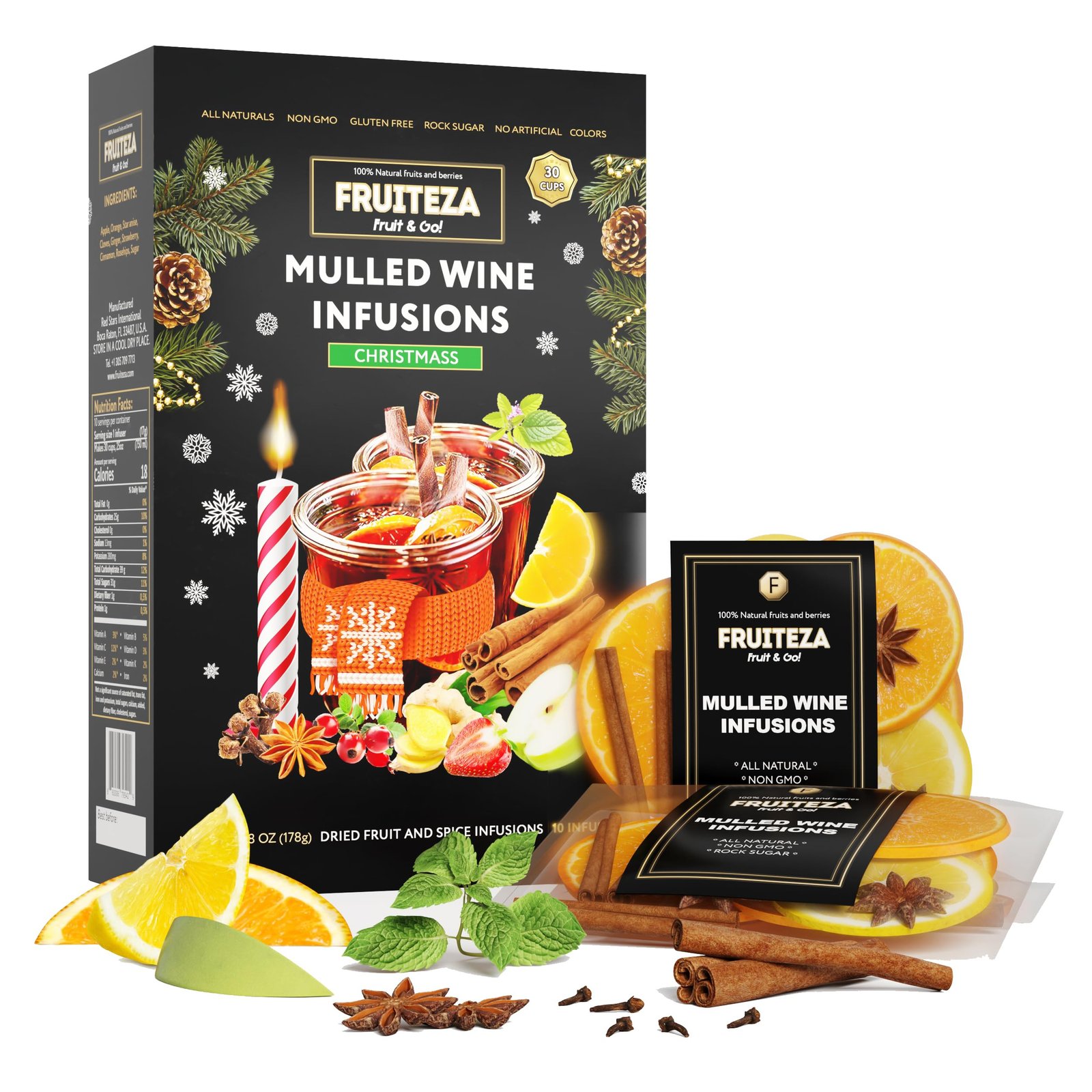 Fruiteza Mulled Wine Spice Kit