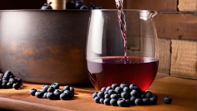 How To Make Wine From Blueberries