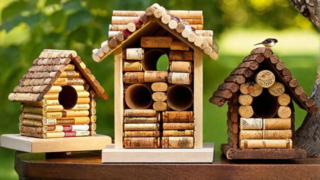 How To Make Wine Cork Birdhouse