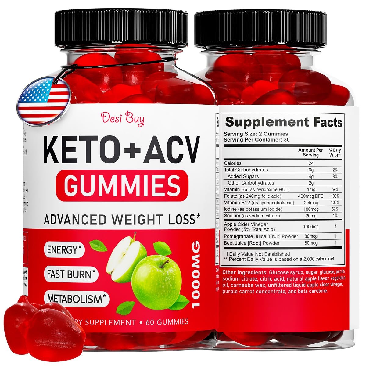 Desi Buy Keto ACV Gummies