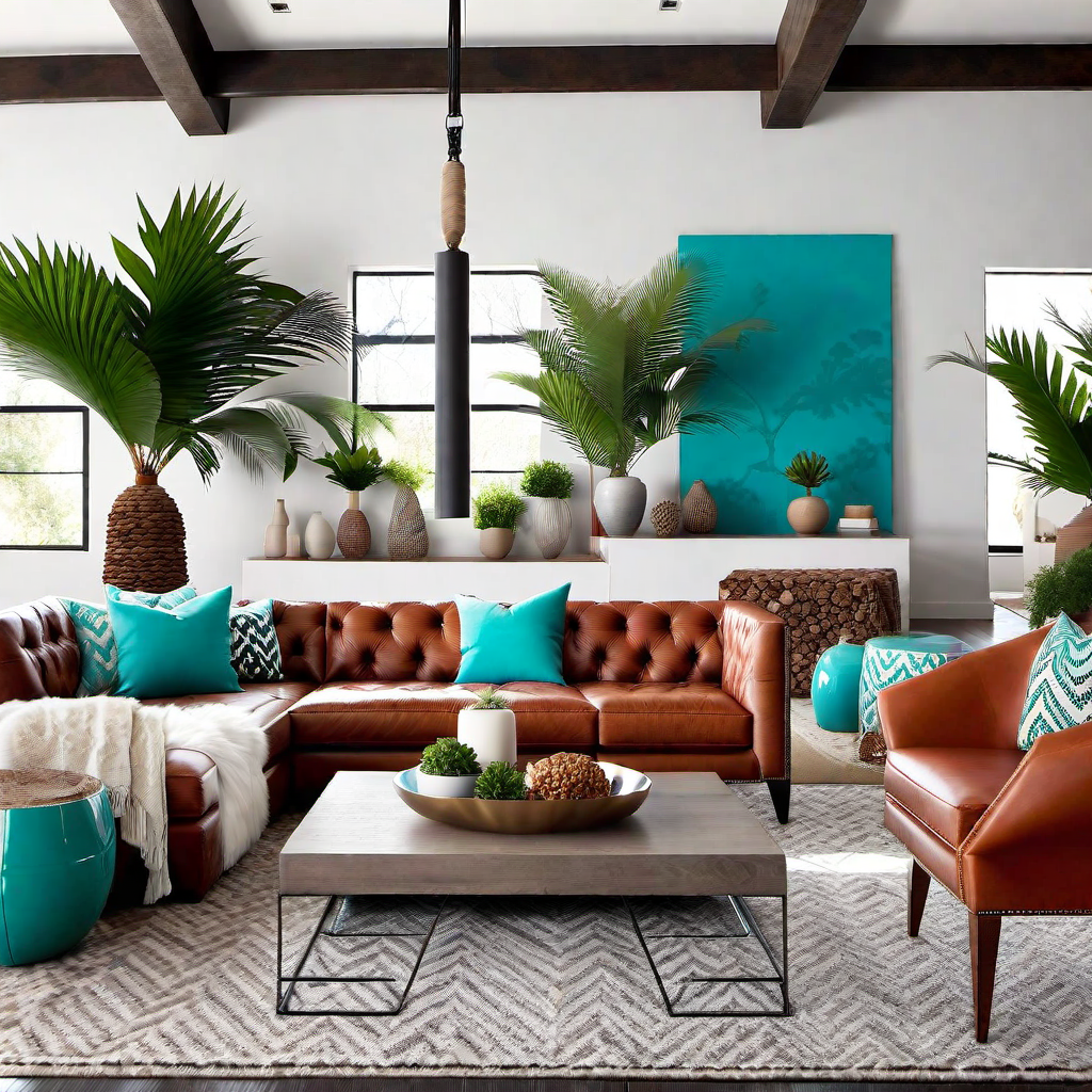 Bold Statements: Using Bright Colors in Modern Western Decor