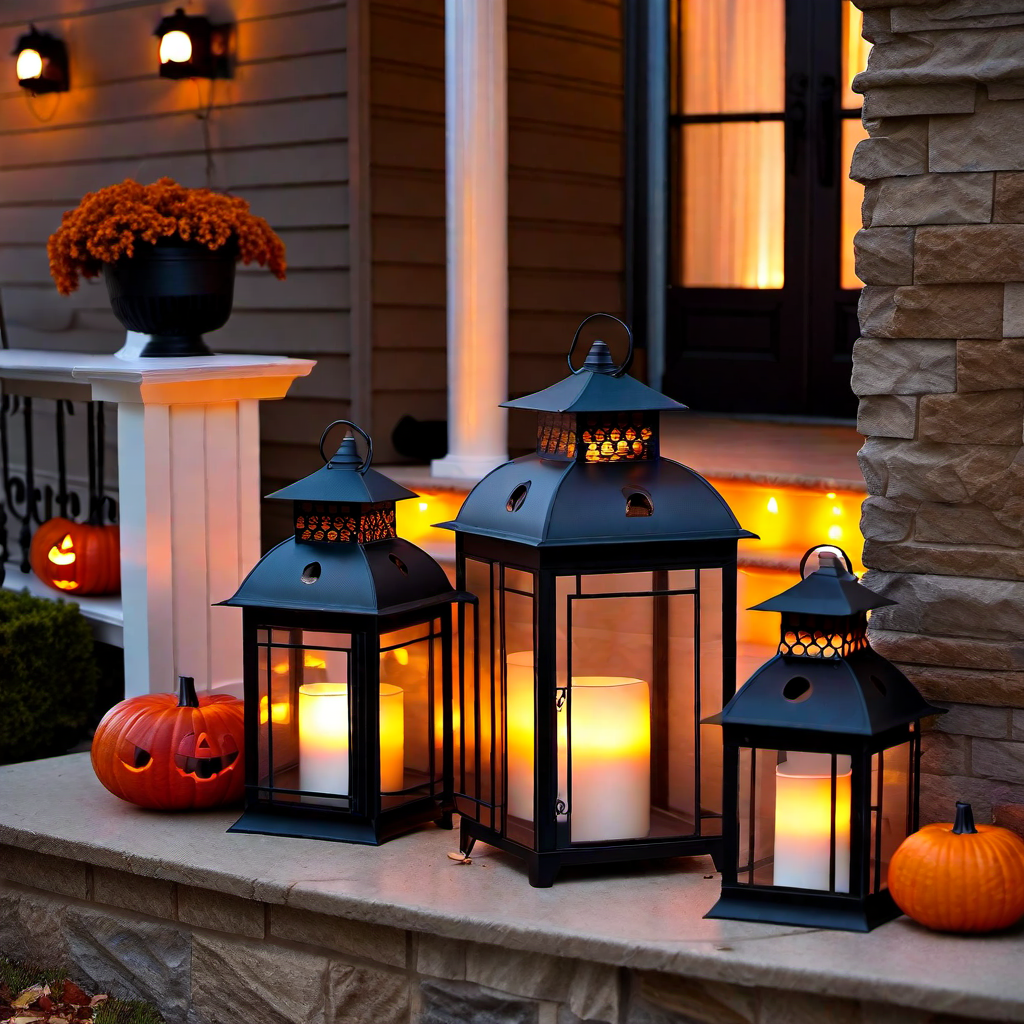Mystical Lanterns: Lanterns with Flickering Lights
