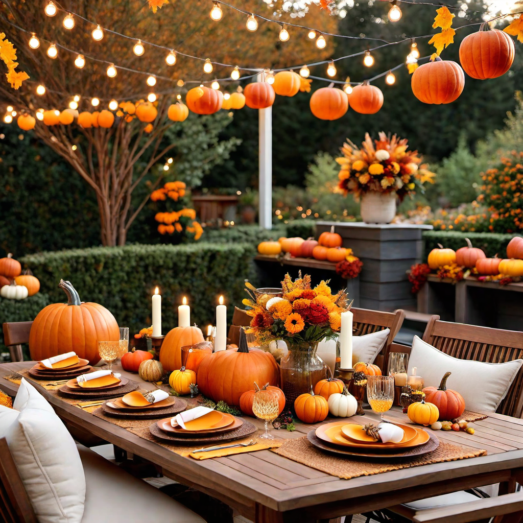 Outdoor Elegance: Dressing Up Your Patio for Thanksgiving