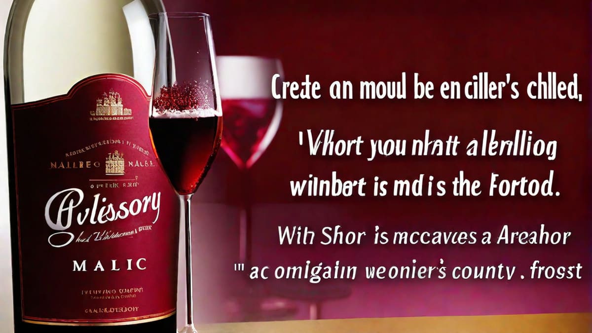 Should Malbec Be Chilled