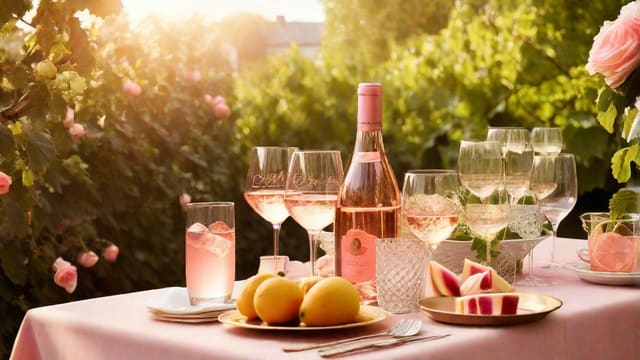 How To Drink Rose Wine