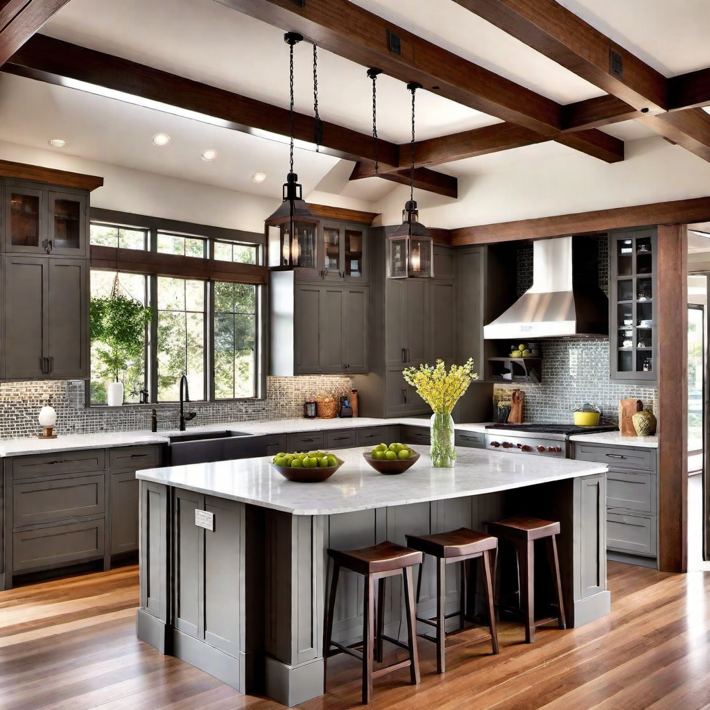 Embracing Simplicity: Minimalist Craftsman Kitchen Designs