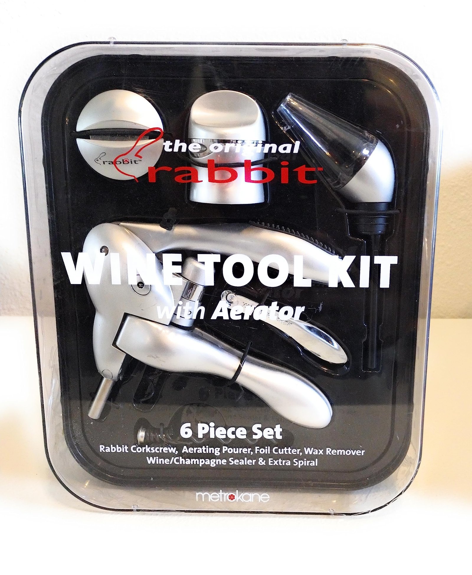 Metrokane Rabbit Wine Kit