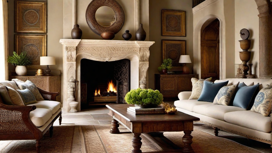 Old World Charm: Antique Furniture and Vintage Textures