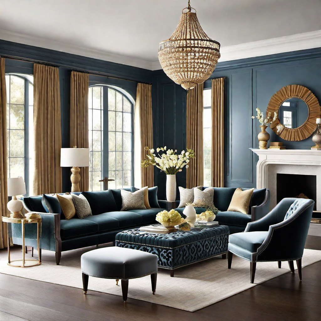 Rich Fabrics: Upholstery Choices in Traditional Design