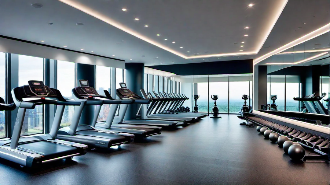 Aerobic Ambiance: Cardio-Centric Fitness Room Design
