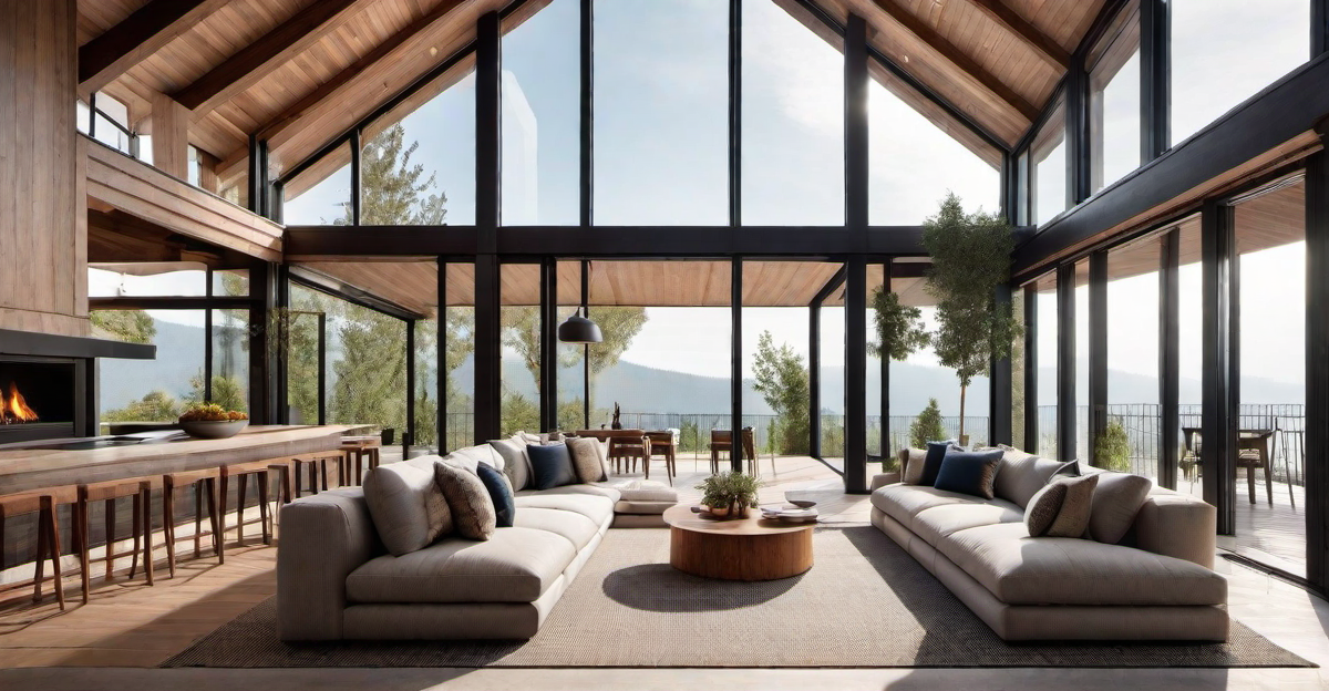 Elevated Charm: Rustic and Cozy Stilt House Interiors