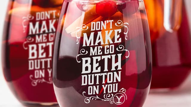 Yellowstone Wine Glasses