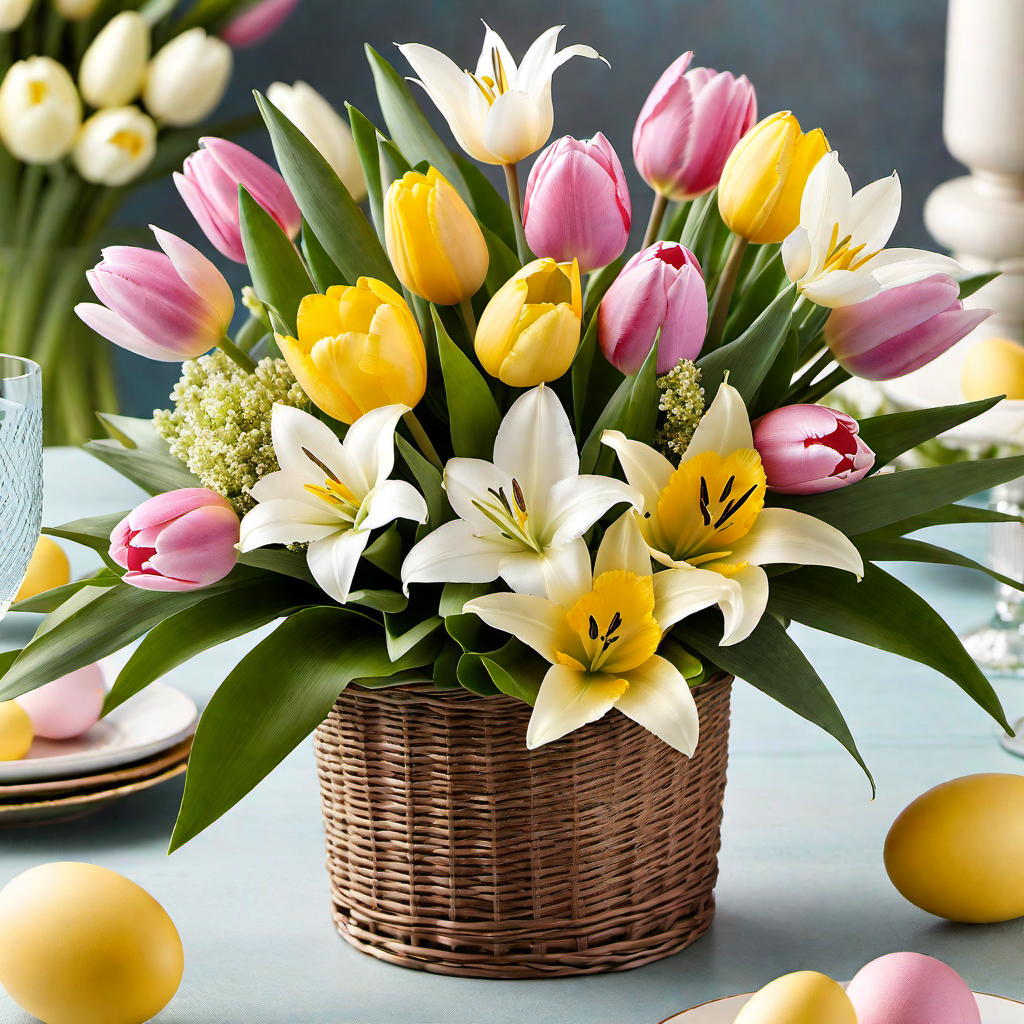 Fresh Blooms: Using Flowers to Elevate Your Easter Decor