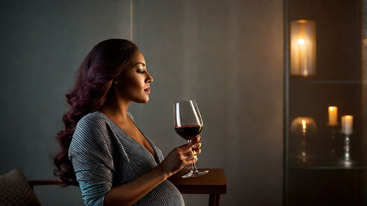 Is A Glass Of Wine Ok When Pregnant