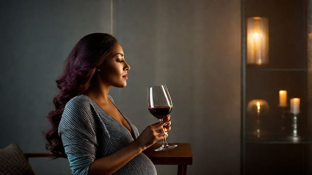 Is A Glass Of Wine Ok When Pregnant