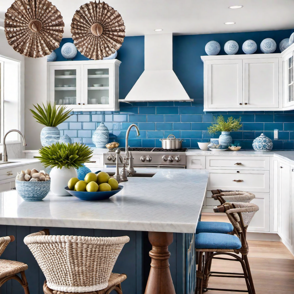 Nautical Vibes: Marine Elements in Coastal Kitchen Decor