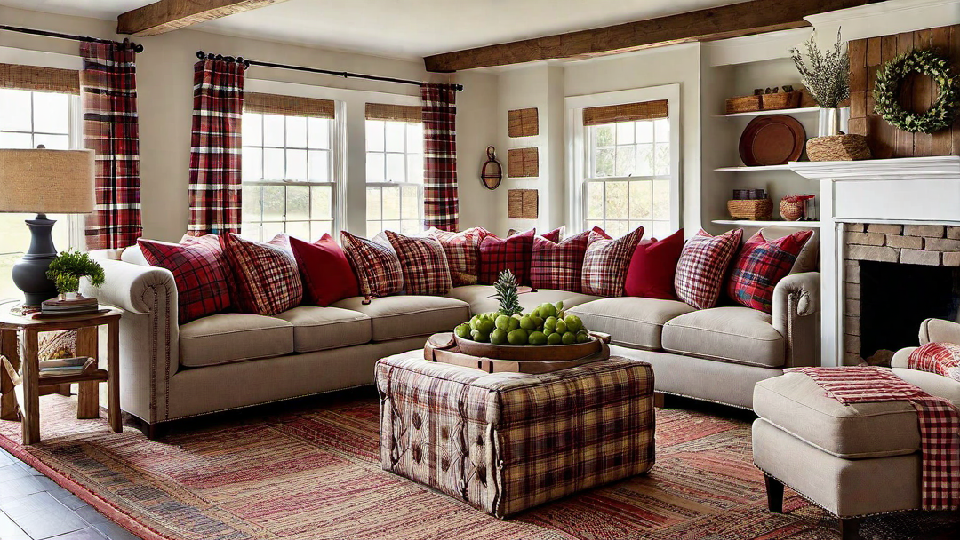 Warm Textiles: Plaid Throws and Patchwork Quilts