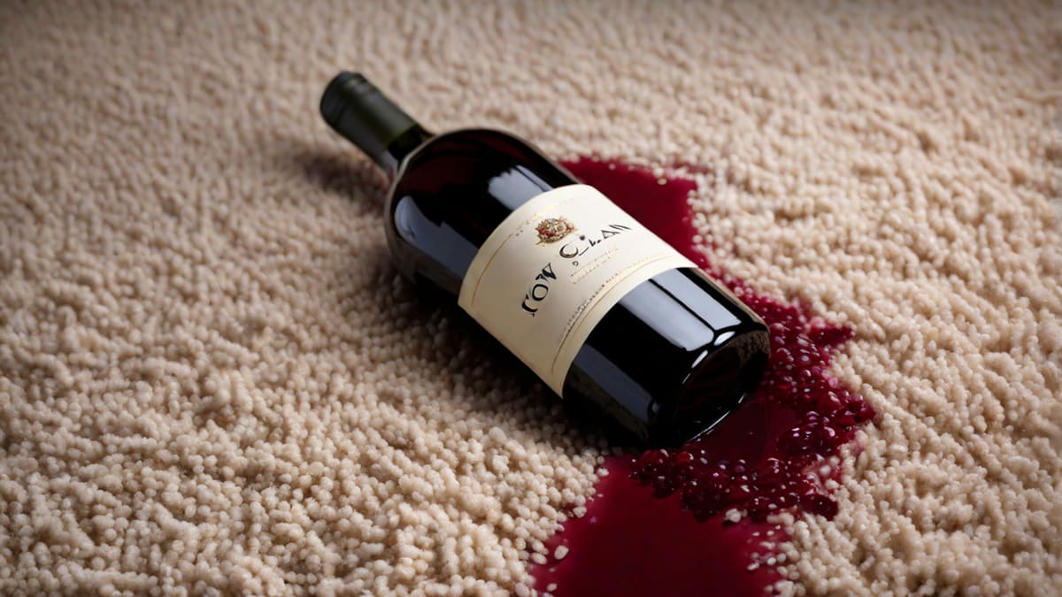 How To Clean Wine From Carpet