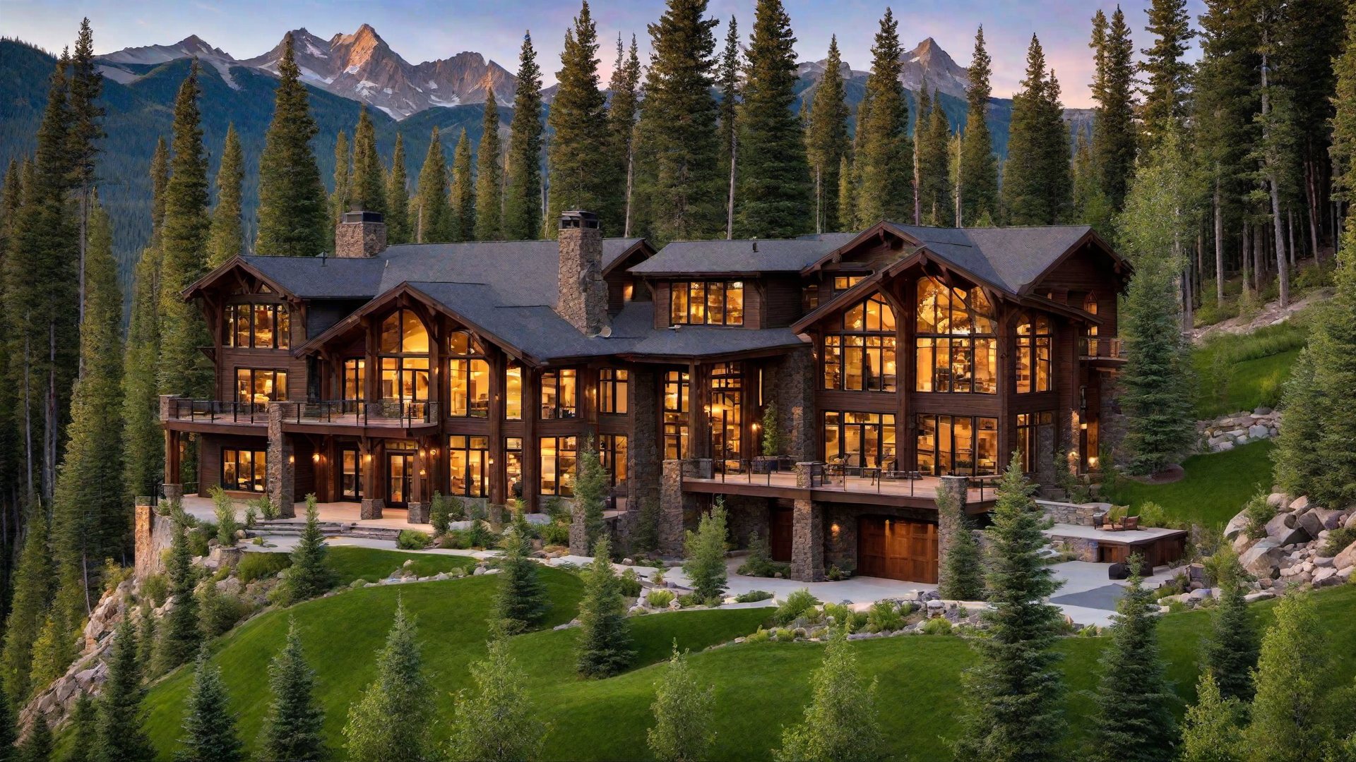 Open Concept Mountain Home with Wide Doors