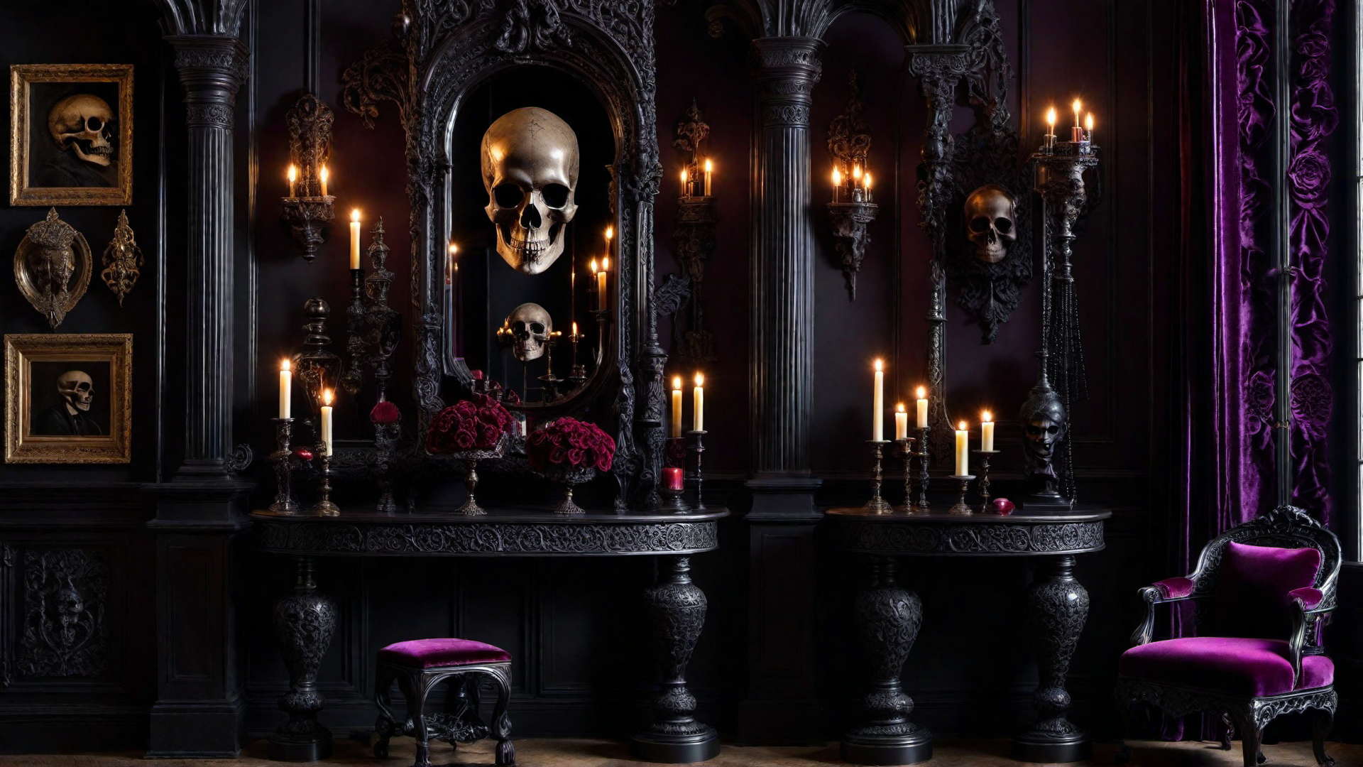 Gothic Home Bar: Serving Drinks in Style