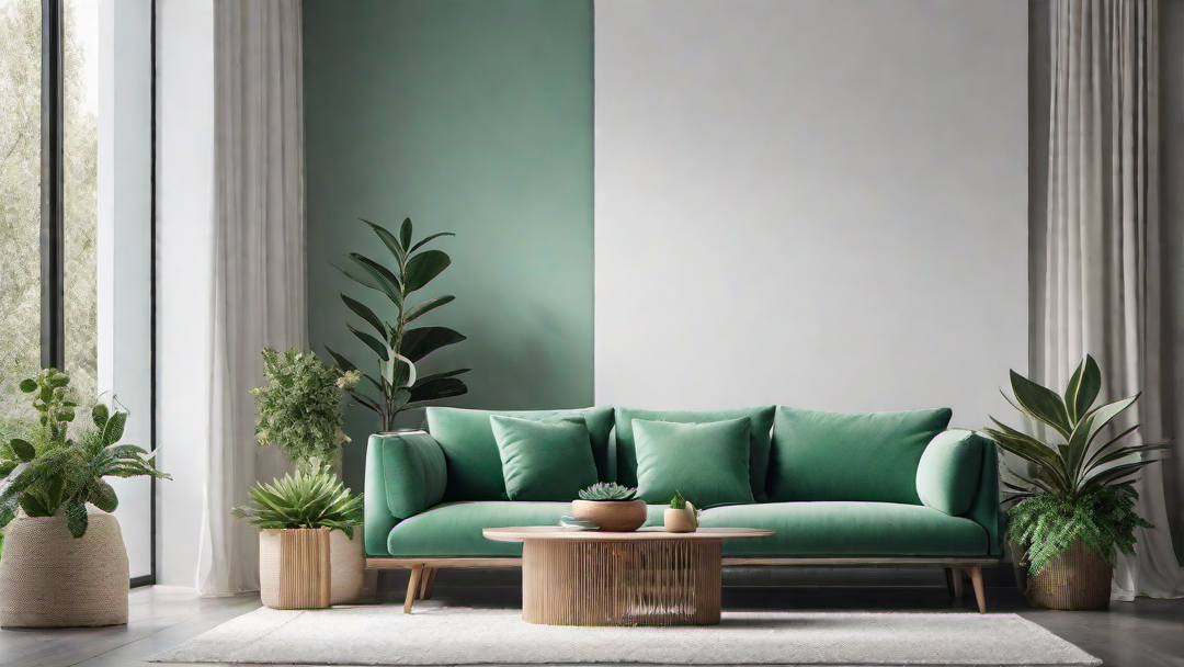Minimalist Design: Subtle Green Accents