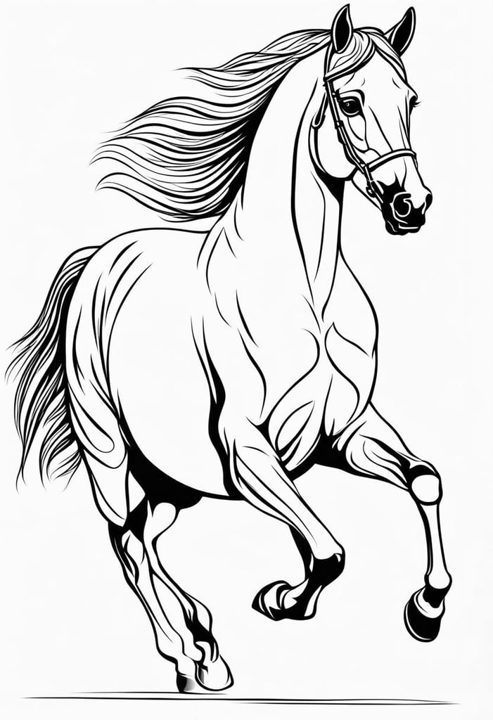 20+ Horse Coloring Sheets Free Printable Color And Play