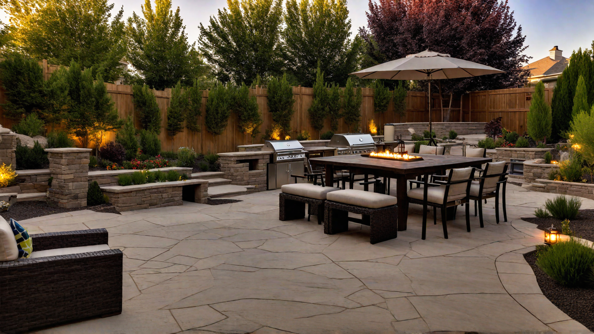 Family Fun: Spacious Patio with Playground Area