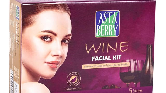 Grape Wine Facial Kit