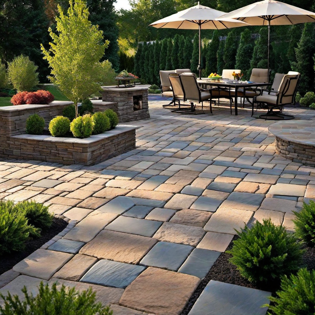 Enhancing Outdoor Spaces with Creative Outdoor Patio Paver Designs