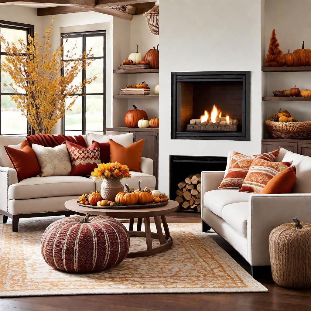 Layered Textiles: Creating a Cozy Thanksgiving Environment