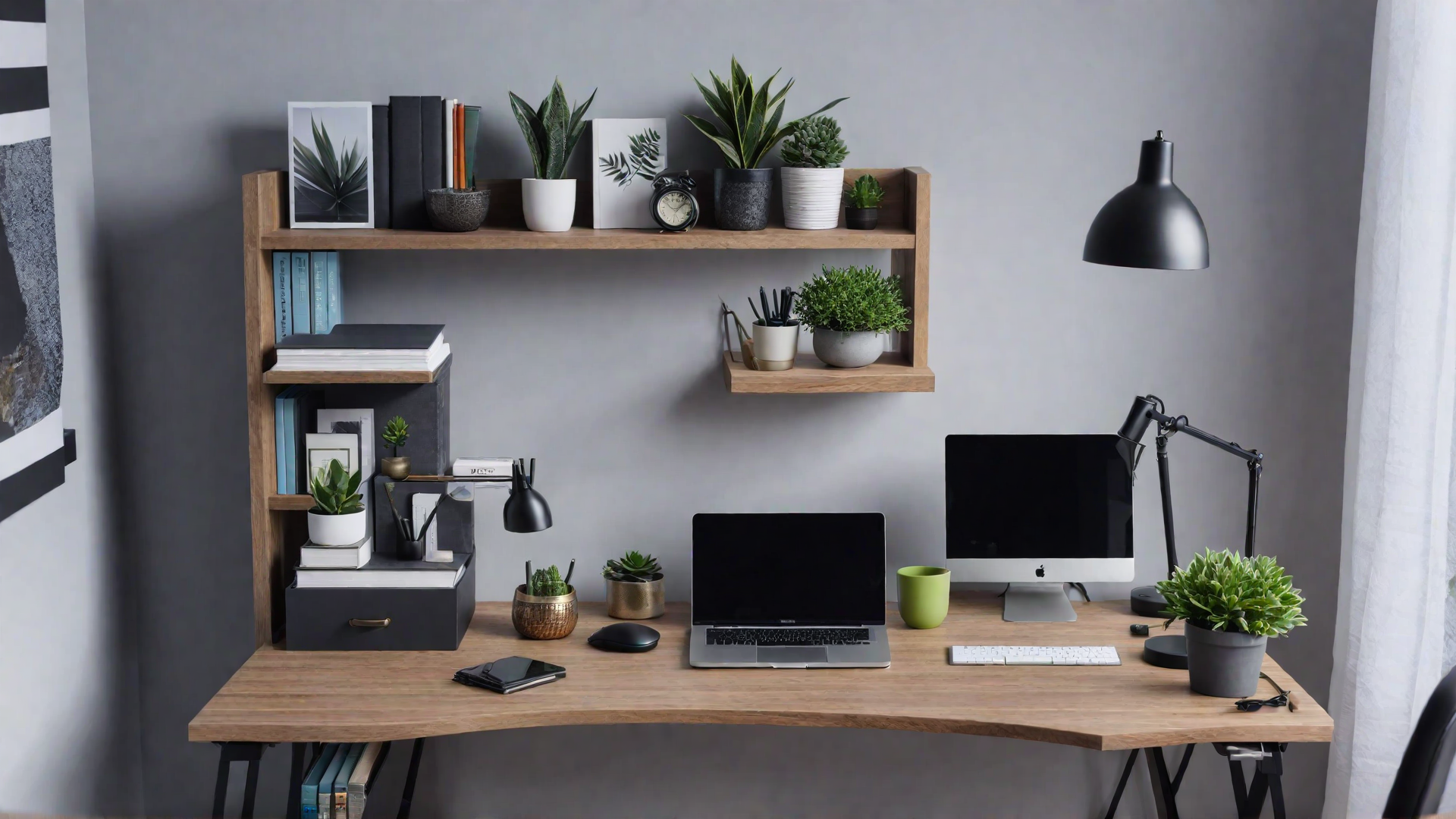 Corner Desk Setup for Small Spaces